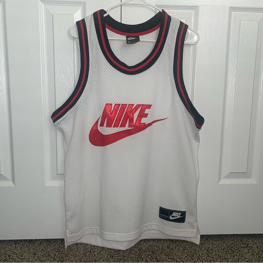 White Nike jersey. Great to have in closet!